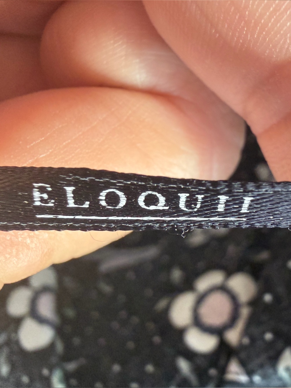 Eloquii black Floral Square-Neck Midi Dress - Picture 9 of 15